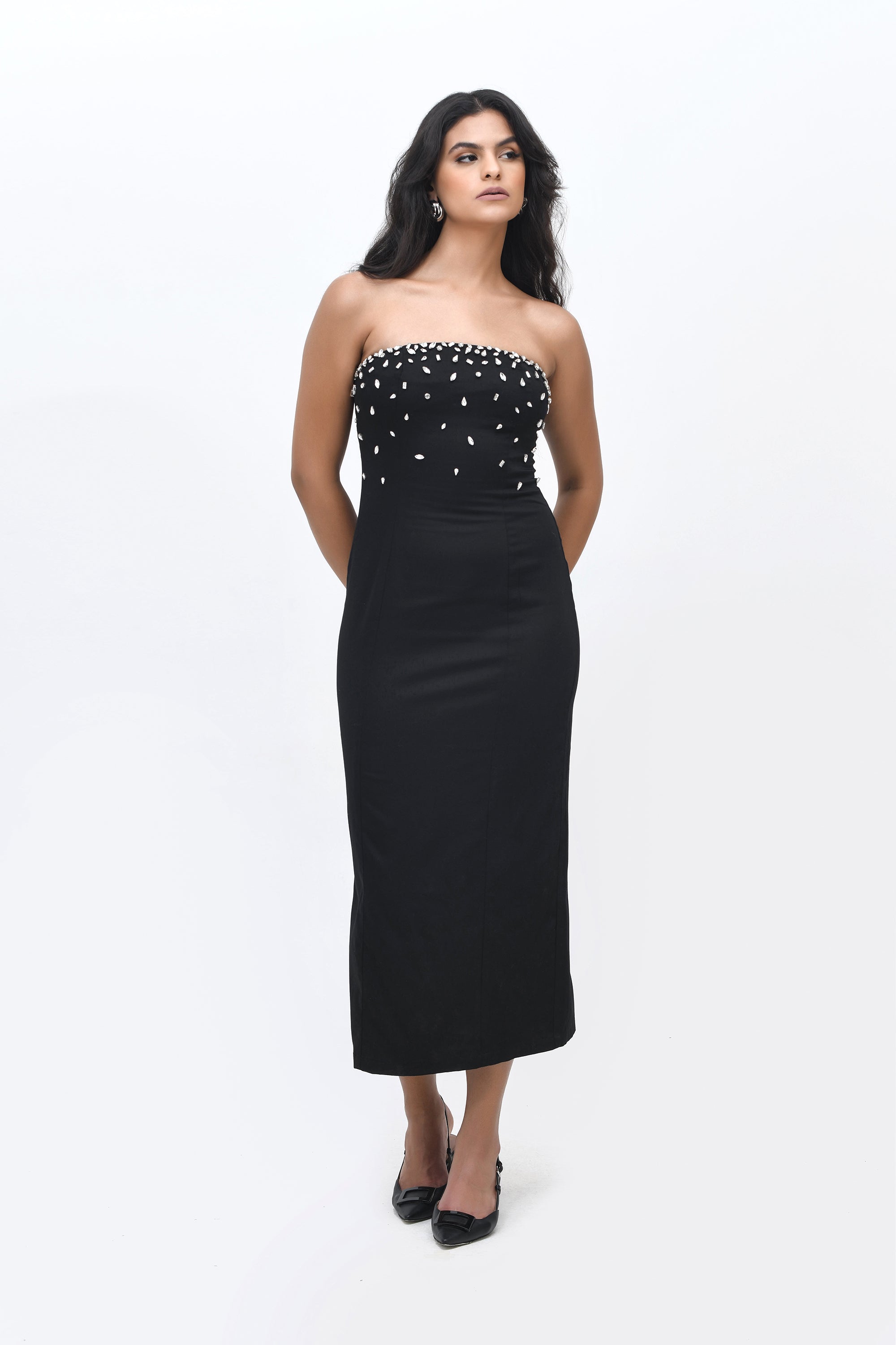 After Midnight Partywear Strapless Black Dress – Contemponari After Midnight Partywear Strapless Black Dress – Contemponari
