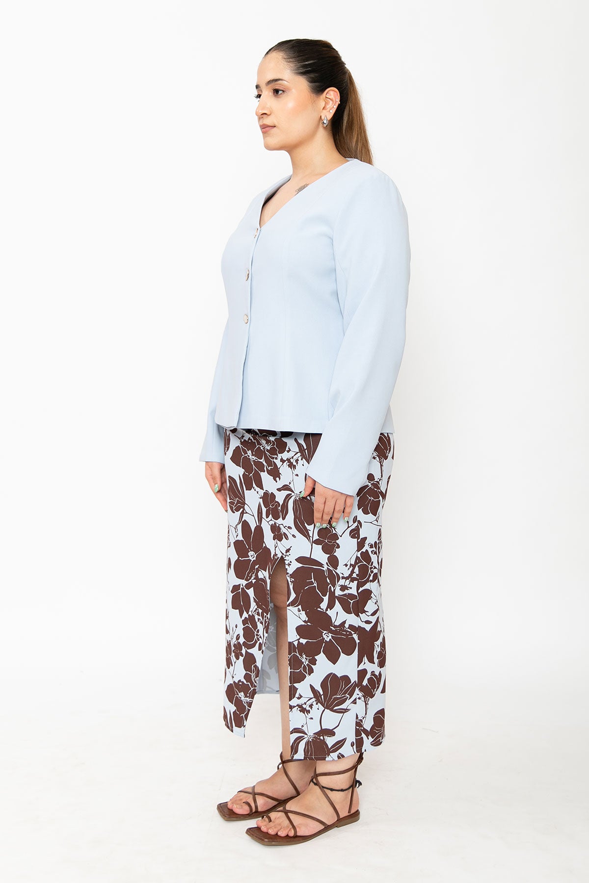 Notting Hill Blazer + Biscotti Skirt