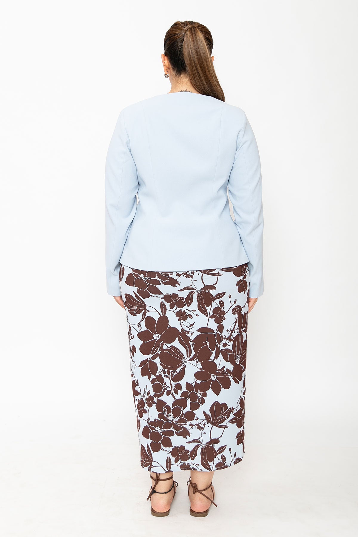 Notting Hill Blazer + Biscotti Skirt