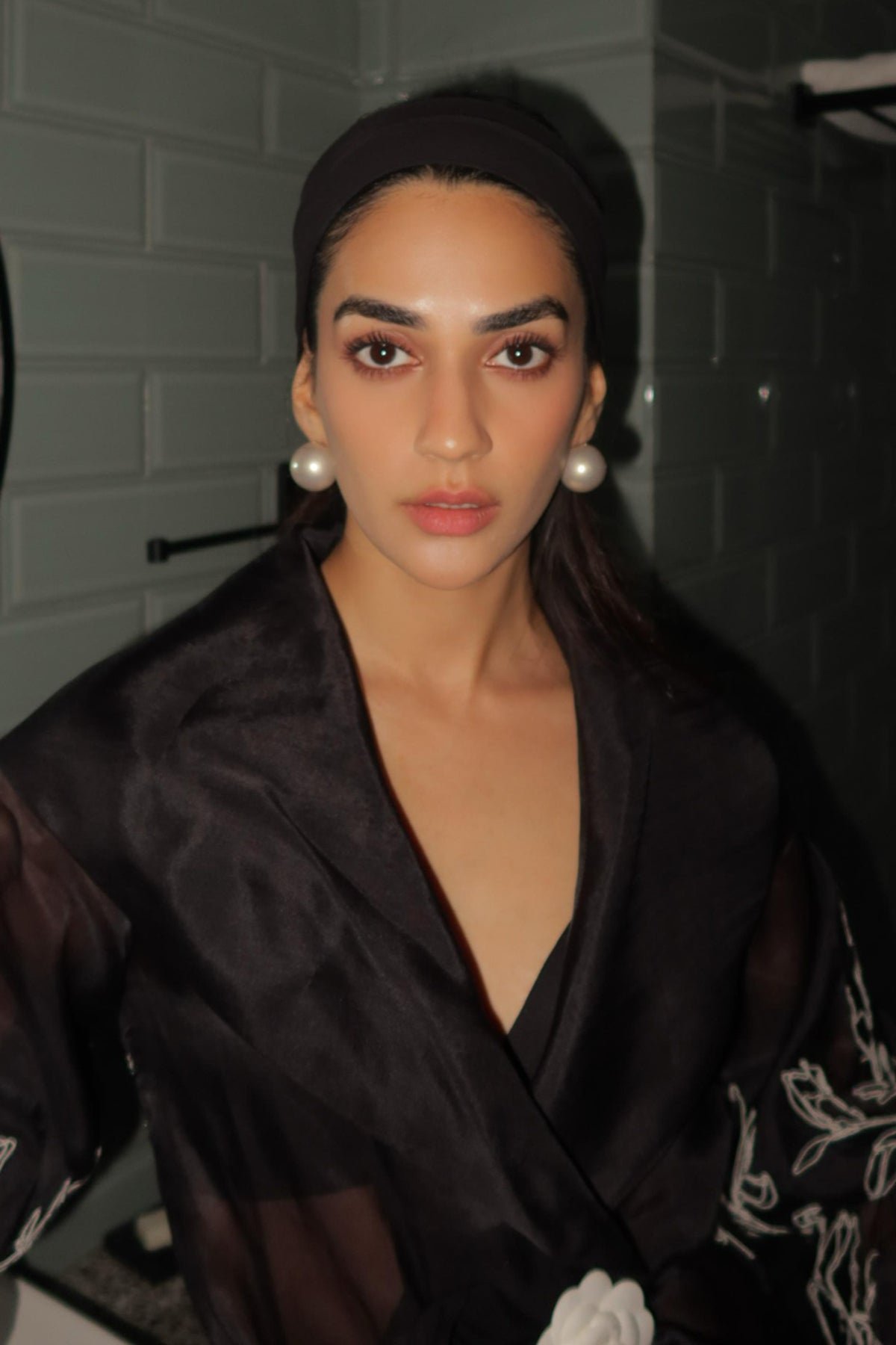Karma Dhingra in Aelora Top