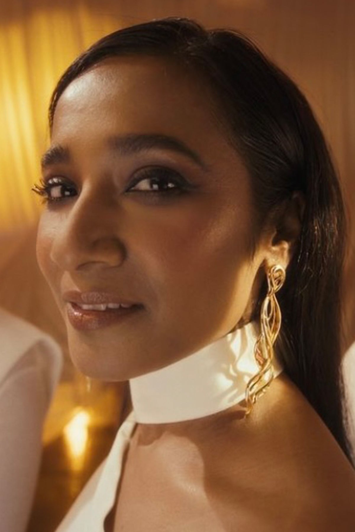 Tannisha Chhaterjee in Sacré Gown