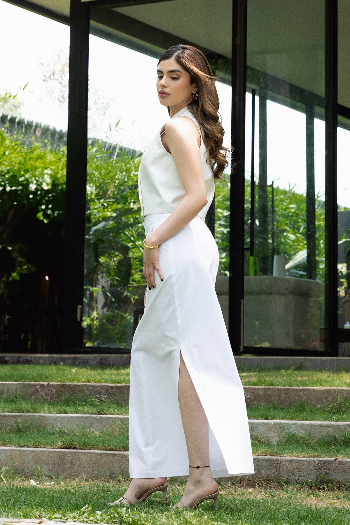 Muskan Chananna In Twilight Water Skirt