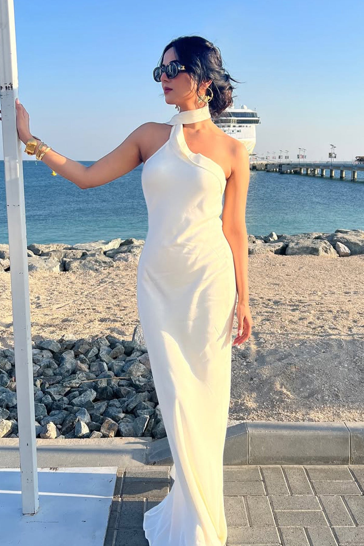 Sonal Chauhan In Sacre Gown