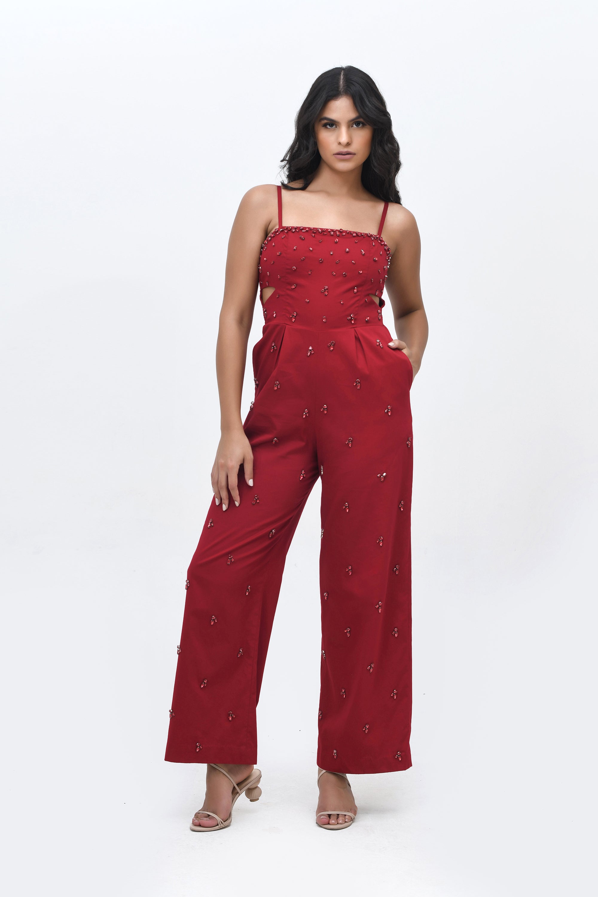 Queen of Hearts Jumpsuit