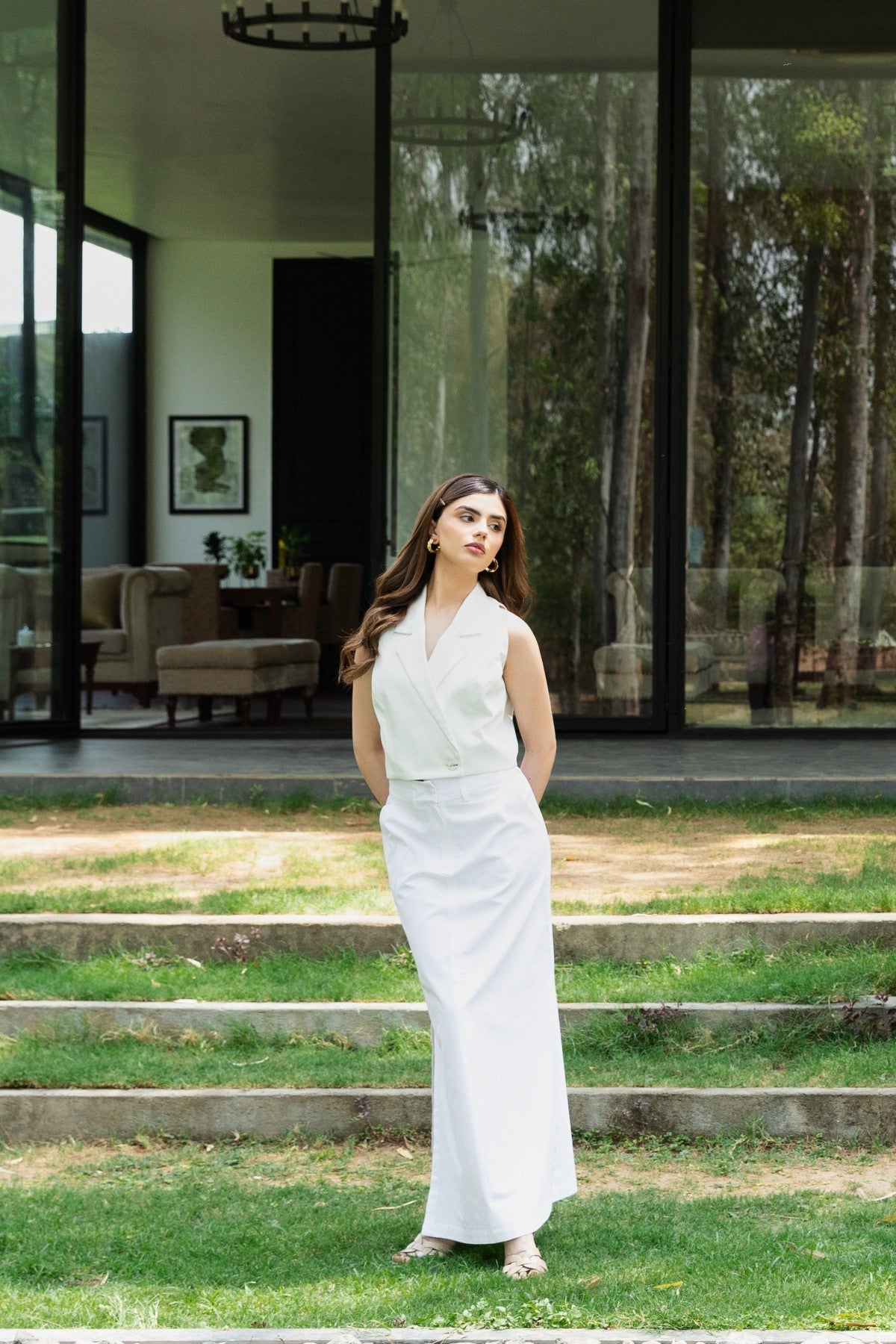 Muskan Chananna In Neroli Vest