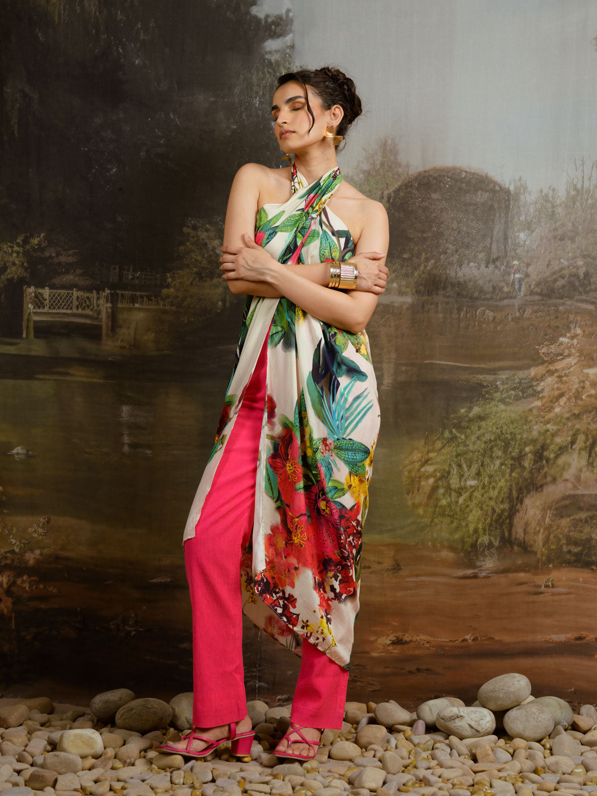 Golden Tide Sarong